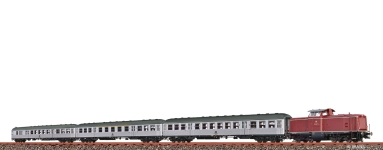  50897 - H0 - 4-tlg. Zugset Diesellok BR 212, DB, Ep. IV